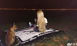 我和小玥夜晚户外露营日记
