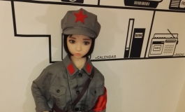 蓓儿去参加小红军啦