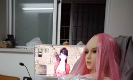 粉发 没高跟鞋不然长发过腰站立