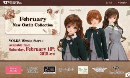 VOLKS February New Outfit Collection!!!