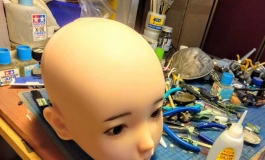 s妝 蝶，補睫毛