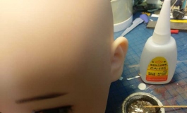 s妝 蝶，補睫毛