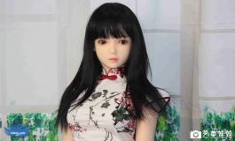 水墨风小旗袍美女——蝶