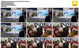 EX Doll and DS Doll showing Robotic Tech at Trade Fair