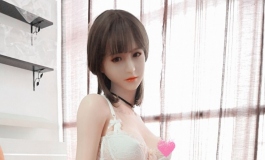 甜美女孩西瓜媛白色性感内衣私房福利