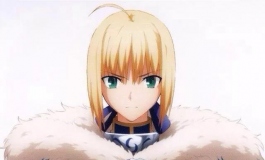 卸下盔甲的绝美saber，你的少女~