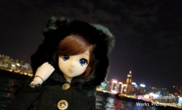 聖誕夜燈飾~!