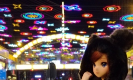 聖誕夜燈飾~!