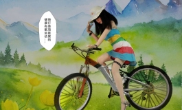 阳春三月，单车骑行最好玩了……