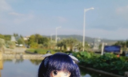 【AZONE6分】【直男勿入】蓝莓 旅拍in澄江月牙湾公园