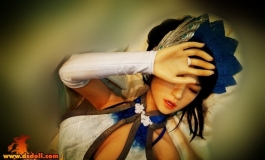 我的ds总算到了（cosplay三国无双甄姬）