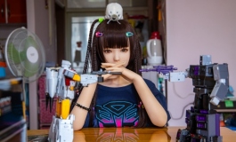 #俊影杯我梦中的女神#小蝶萝莉酱带你玩转变形金刚FT-30A银剑 ...