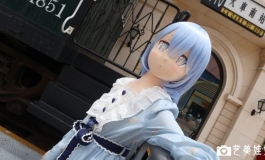 夏末，大女儿宵月的公园Lolita外景