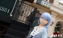 夏末，大女儿宵月的公园Lolita外景