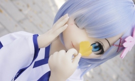 #第二届摄影大赛#【大娃组】可爱的女儿幼蕾姆，于深秋的...