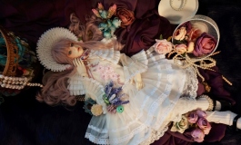 #第二届摄影大赛#【小娃组】小姐的拾花者
