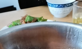 我接了美造人优优回家后，第一次为她下厨做饭。