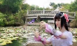 #第二届摄影大赛#【大娃组】九公主 |外拍|古风|阿九|cos|视频