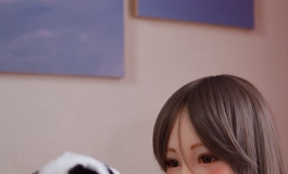 With panda