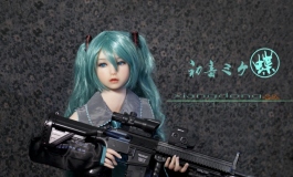 凝脂蝶的初音妆改♬萌呆无敌的包子脸......