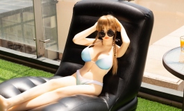 【官方写真】穿比基尼晒日光浴的结月~