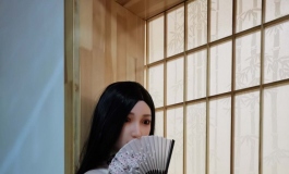 163大胸版铂金硅胶，依楠开箱及换装