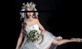 150cm HB027梦中的婚礼～穿上自己设计的婚纱~~即将发布!!