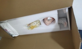 性感“欲”姐来我家-美造人首款163硅胶娃吃螃蟹