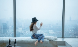 高空全景LOFT高清套图（暑期压轴，娜娜挑战大尺度镜头）