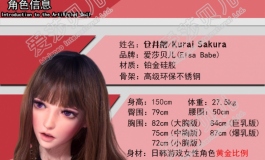 爱莎贝儿-150CM HB031苍井樱Kurai Sakura~~身轻体柔的女团练习生！