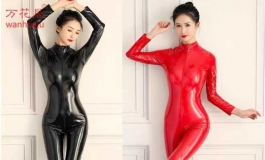 娃娃衣服 紧身衣 漆皮衣 冰丝浴袍材质 是否染色