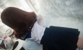 依然还是精灵人偶小琴（雪奈）这次是150的身体JK服装二